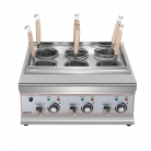 Infernus INF-NC6 Commercial 6 Pot Electric Noodle Cooker / Pasta Boiler