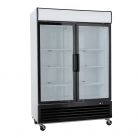 Diaminox GR137 Double Door Upright Display Fridge 1134L
