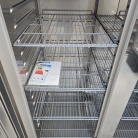 New Polar U-Series 1300Ltr Double 2 Door Upright Stainless Steel Fridge
