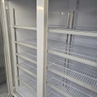 New Polar G-Series Upright Double 2 Glass Door Display Fridge With Light Box