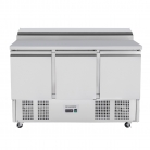 Diaminox Triple Door Saladette Bench Fridge With 7 x 1/3 Gastro Pans